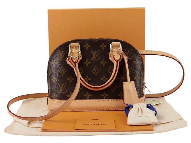 Louis Vuitton Bolsa de Ombro Alma BB Marrom