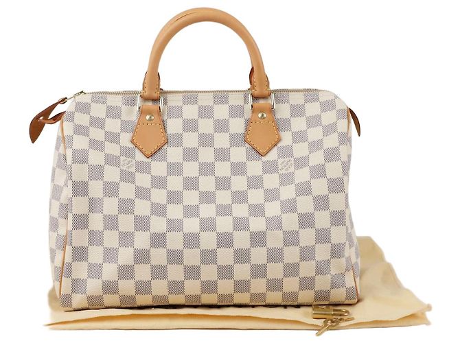 Louis Vuitton Speedy Tote Tasche Weiß