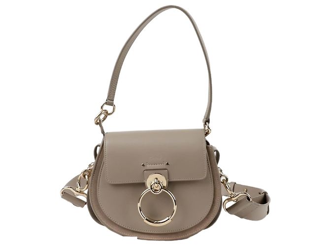 Chloé Borsa a tracolla Tess Marrone 