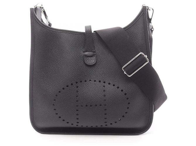 Borsa a Spalla Hermès Evelyn 3 Trois PM Nero