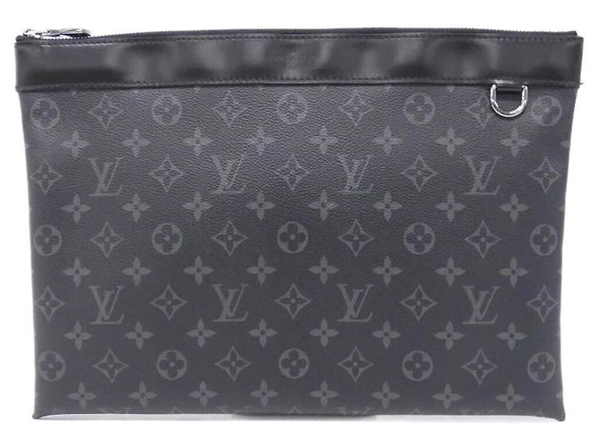 Pochette Discovery Monogram Eclipse Louis Vuitton Noir