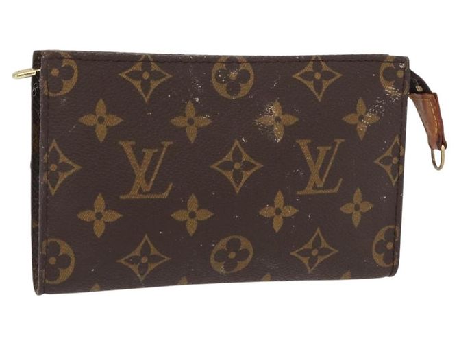 LOUIS VUITTON Monogram Bucket PM Accessory Pouch LV Auth 162751