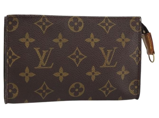 LOUIS VUITTON Monogram Bucket PM Accessory Pouch LV Auth 161196