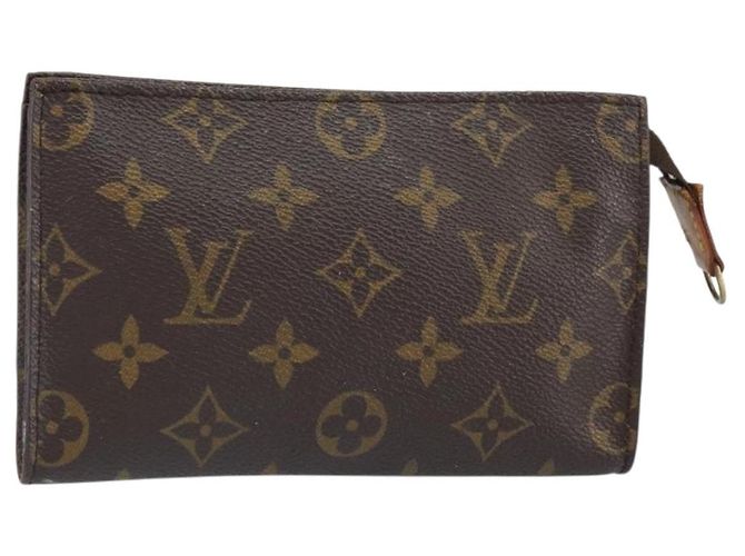 LOUIS VUITTON Monogram Bucket PM Accessory Pouch LV Auth 162695