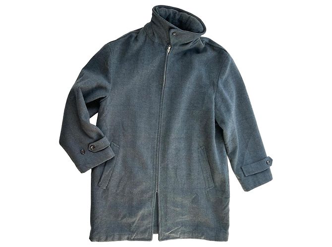 Casaco de lã cinza Comme Des Garcons Homme Plus