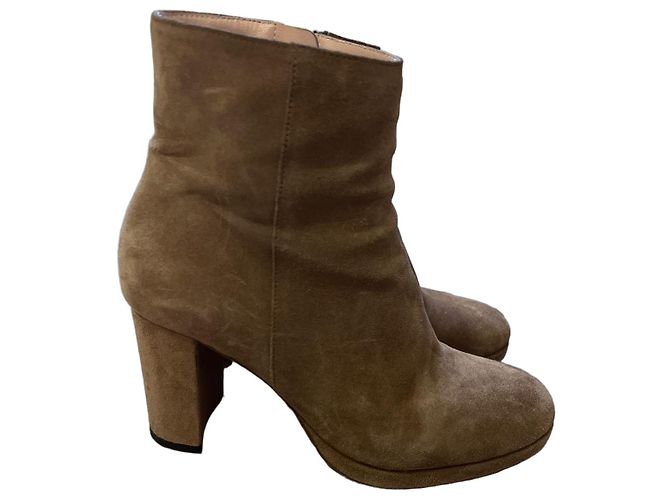 Botines Free Lance talla 37 Beige