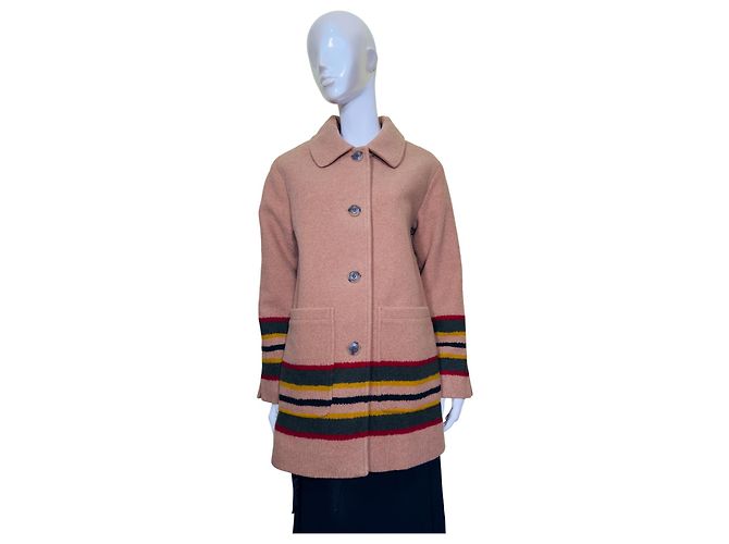 Pendleton Topper Coat Camel Wool Blend Multiple colors