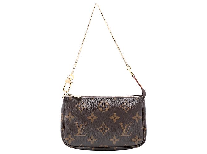 Mini Pochette Accessoires Monogram Marron Louis Vuitton