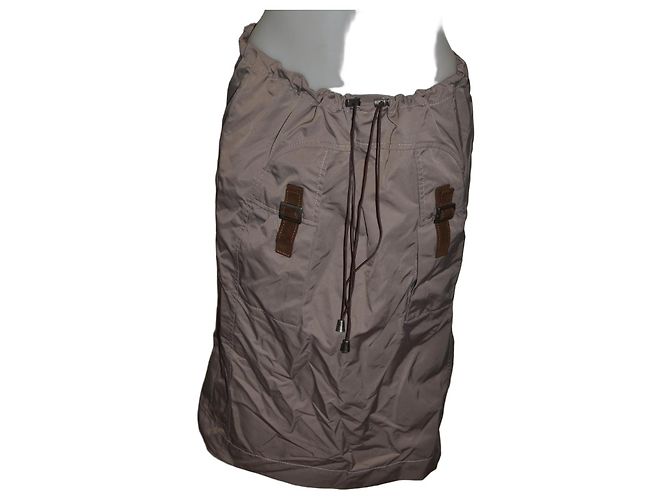 Philosophy Di Alberta Ferretti Rock Khaki aus technischem Stoff