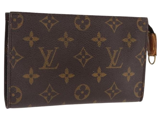 LOUIS VUITTON Monogram Bucket PM Accessory Pouch LV Auth 161197