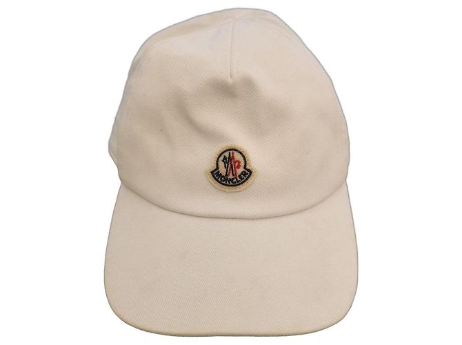 Boné de beisebol Moncler Branco