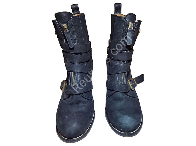 Chloé Paraty Ankle Boots - Size 39 Women - Black