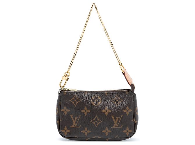 Mini Pochette Accessoires Monogramm Braun Louis Vuitton