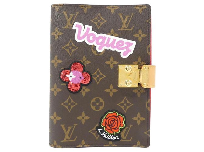 Louis Vuitton Monogramm Couverture Carnet Paul Organizer Braun
