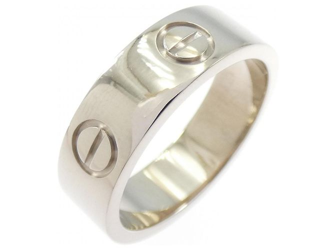 Cartier Love Ring aus Weißgold