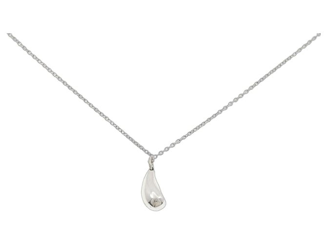 Tiffany & Co Colar de Prata em Forma de Gota Tiffany