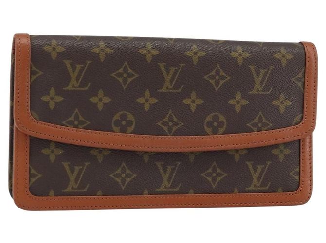 Pochette Monogram Canvas PM Louis Vuitton Donna Marrone