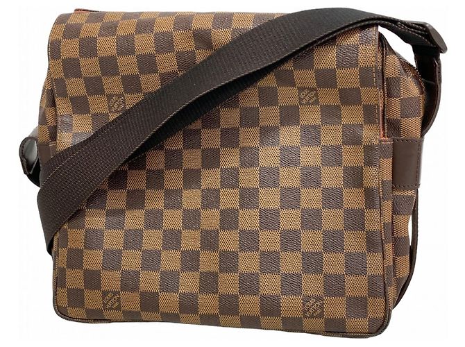Sac à épaule Damier Naviglio Louis Vuitton Damier ebène