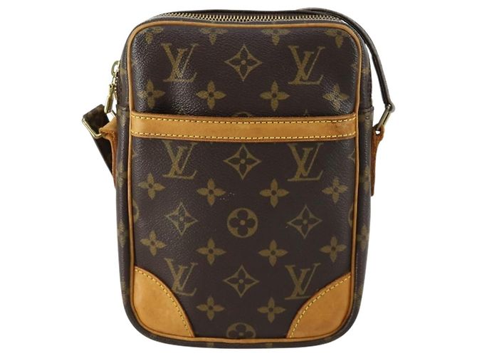Bolsa Danube Louis Vuitton em lona Monogram Mini Marrom