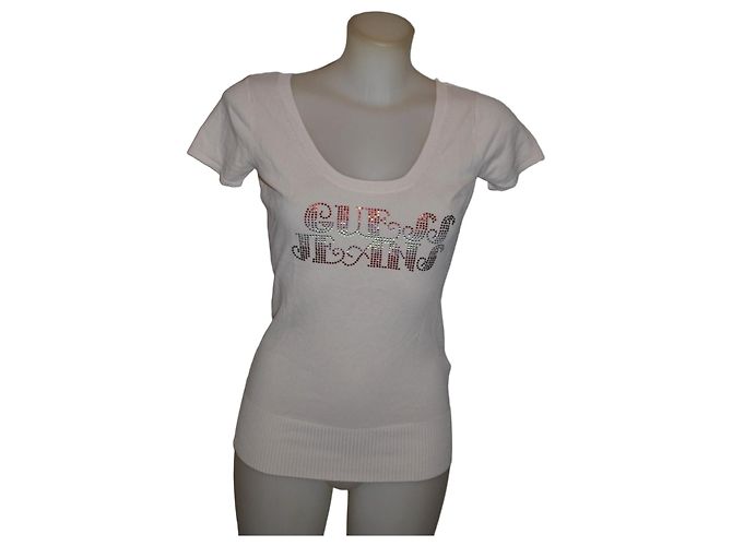 Top Guess Rosa de Viscose L