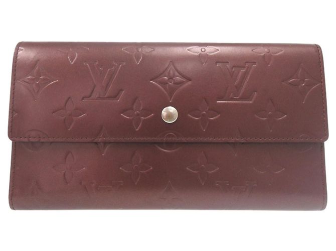 Louis Vuitton Tri-fold Wallet in Violet Purple