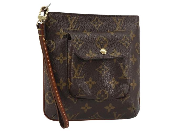 LOUIS VUITTON Pochette Partition Monogram M51901 LV Auth 161165 Monogramma