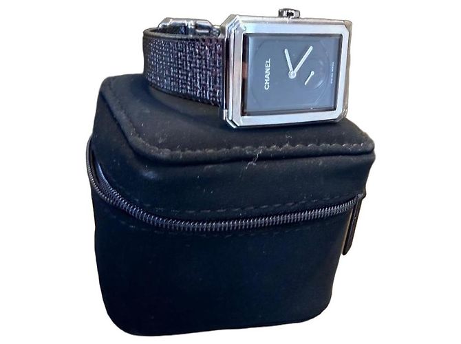 Boyfriend Chanel Freund GM Grau