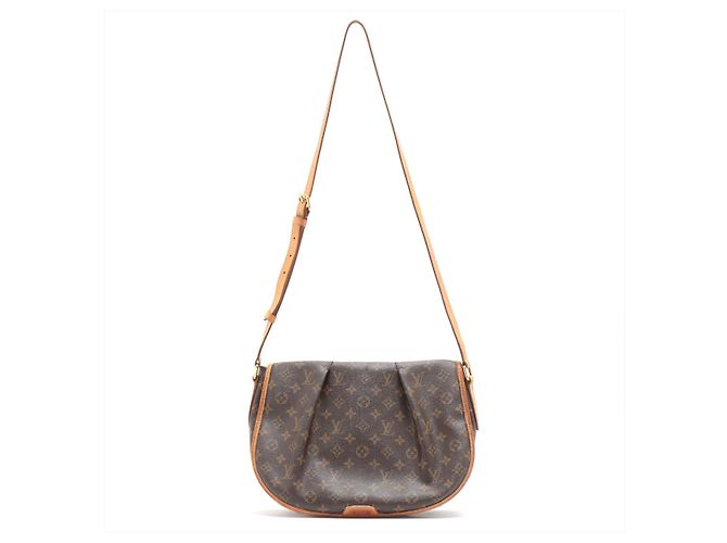 Bolsa Louis Vuitton Menilmontant em lona Monogram MM
