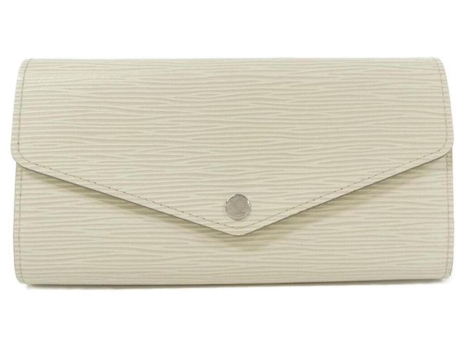 Louis Vuitton Epi Portefeuille Sarah Wallet Eggshell 