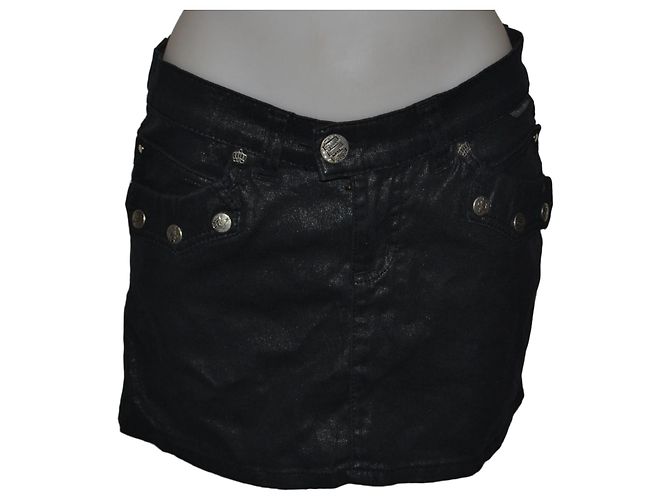 Mini abito in cotone Victoria Beckham nero