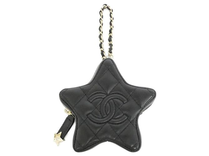 Charm per borsa Chanel AP4985 Nero D'oro