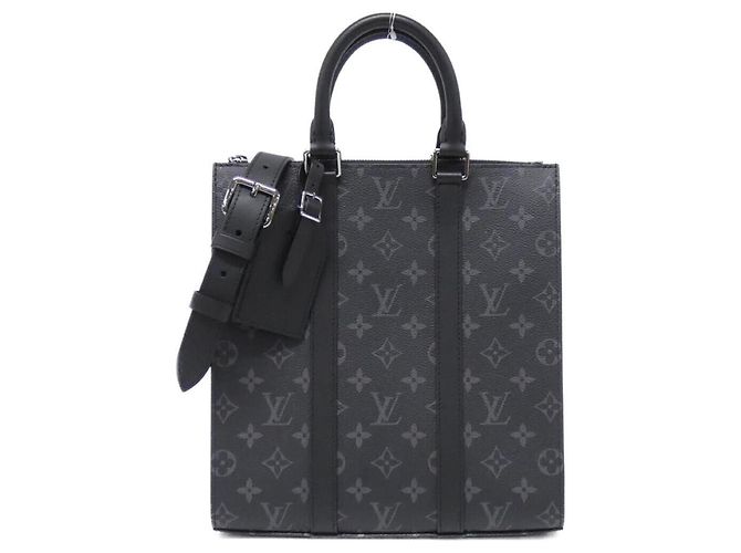 Sac Plat Croisé Monogram Eclipse Louis Vuitton Noir Monogramme
