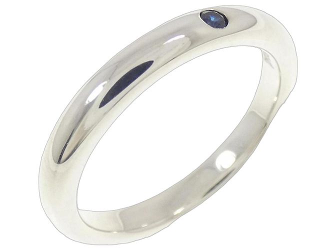 Tiffany & Co Tiffany Silber 925 Bandring mit Saphir