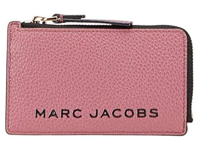 MARC JACOBS El Estuche de Monedas de Cuero Bold