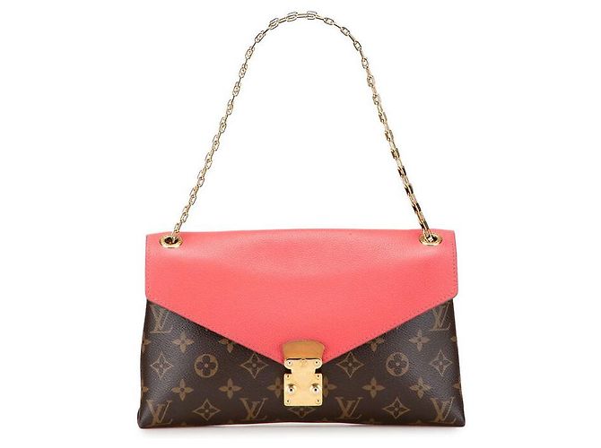Borsa a Spalla Pallas Monogram Louis Vuitton Marrone