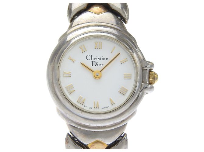 Reloj de pulsera de acero inoxidable para mujer Christian Dior