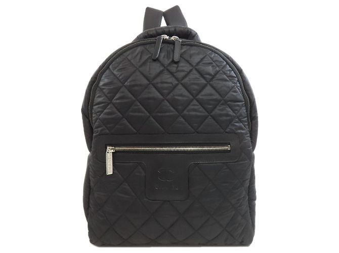 Chanel Coco Cocoon Backpack Black