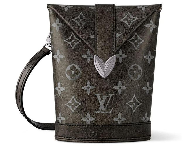 Louis Vuitton Pasta Envelope LV nova Preto