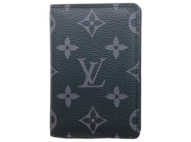 Organizer Tarjetero Monogram Eclipse Louis Vuitton Negro