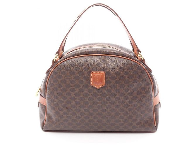 Céline Bolsa Celine Macadam em marrom