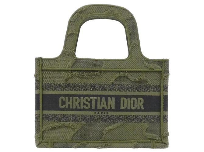 Mini borsa Tote Book Christian Dior Cachi