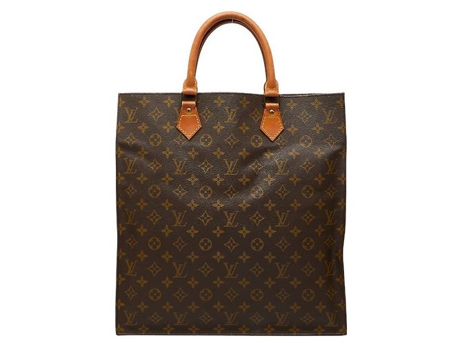 Sac Plat Monogram Louis Vuitton M51140 Marron