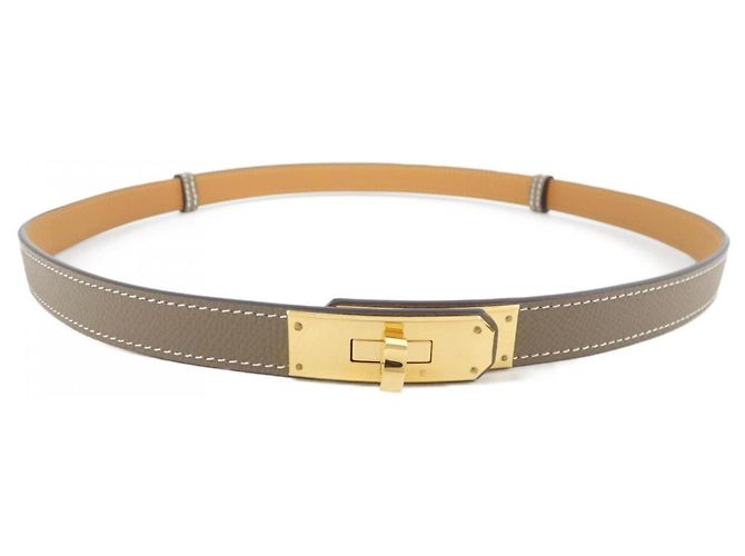 Cinto Hermès Kelly 18mm Marrom