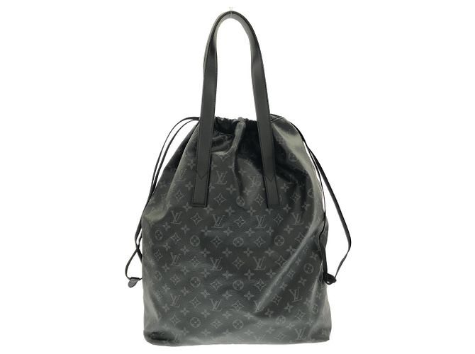 Sac à main Louis Vuitton Monogram Eclipse Cabas Light Noir Monogramme