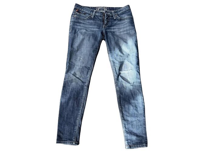 Autre Marque Vaqueros Robin's Jean de denim azul marino 36