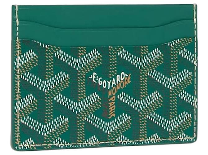 Goyard Saint-Sulpice card wallet Green