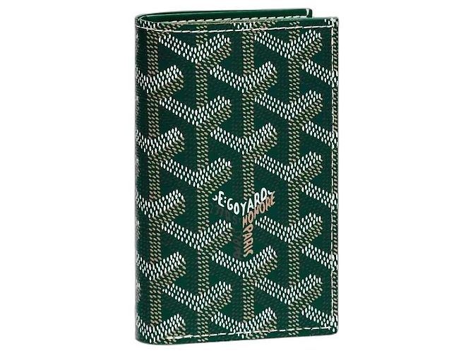 Billetera Goyard Saint-Pierre Verde