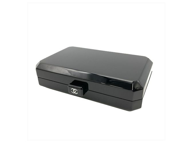 Schwarze Abend-Clutch von Chanel
