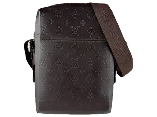 Louis Vuitton Monogram Glacé Bobby Shoulder Bag Brown