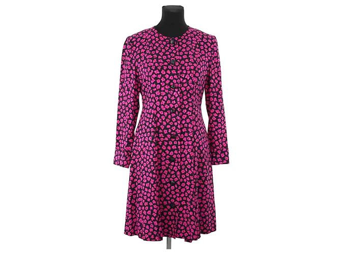 Saint Laurent Rosa Kleid Pink